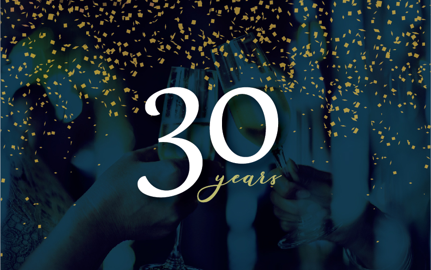 We’re turning 30!